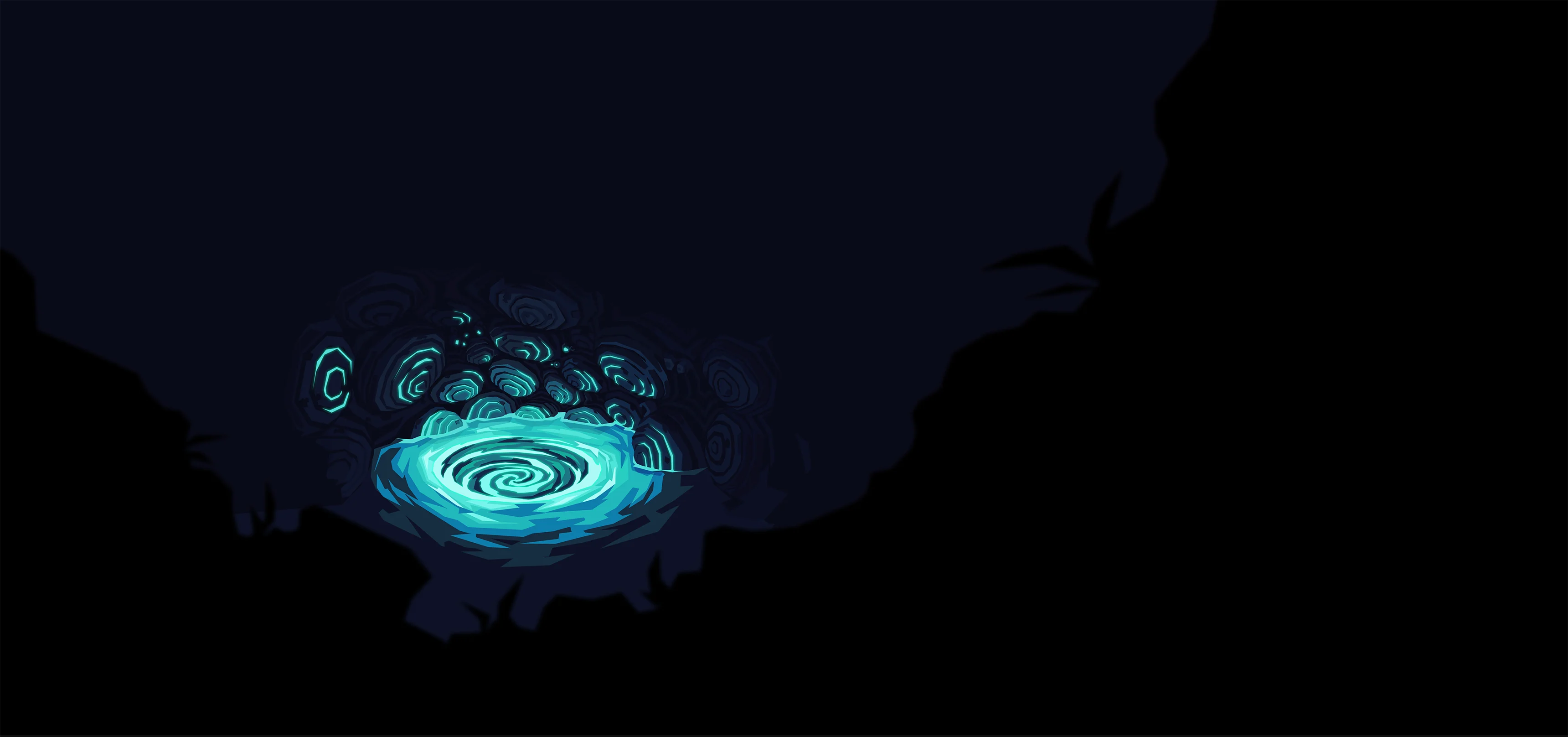 Spiraling Whirlpool